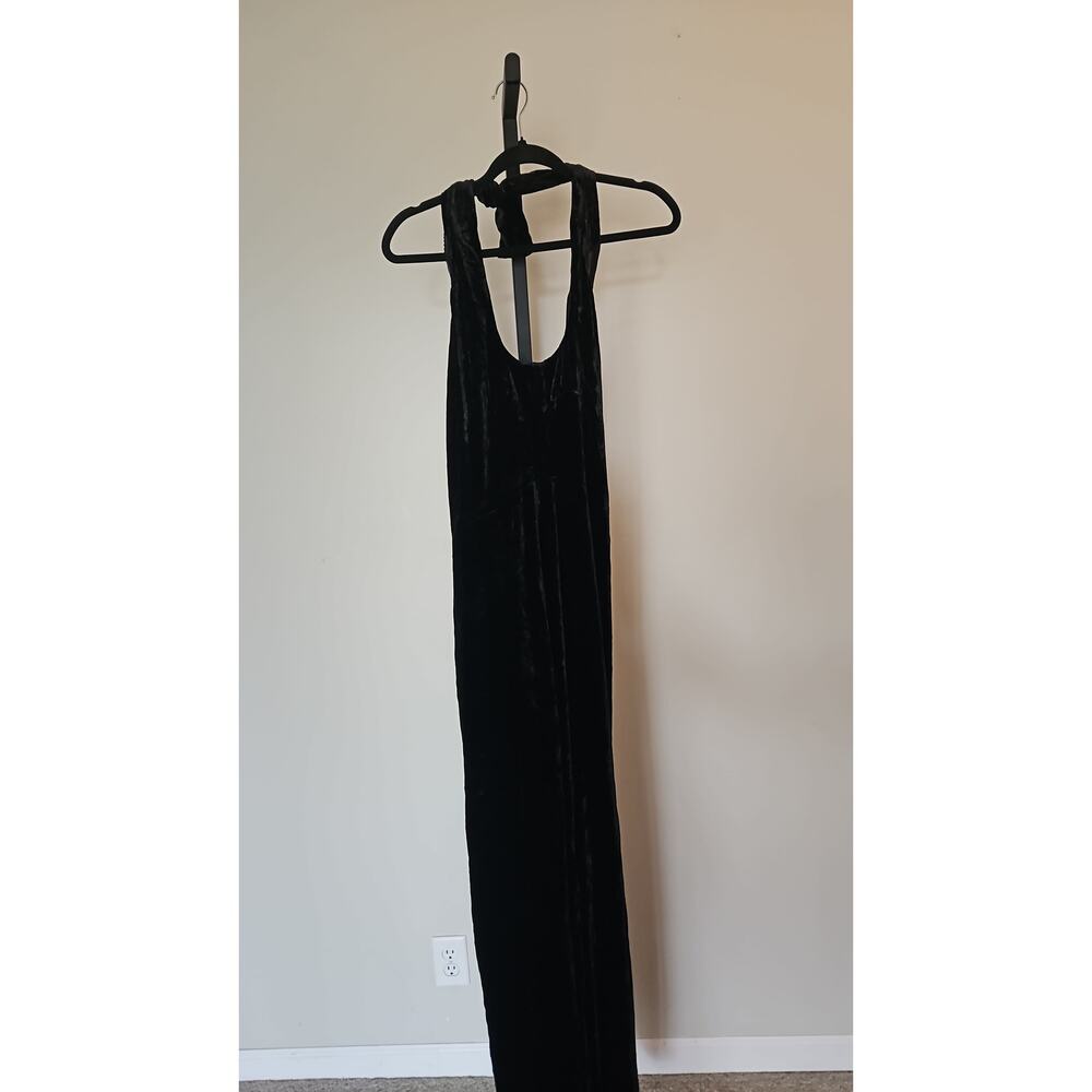NICOLE MILLER - Velvet dress with neckline on the back - Picture 2 of 7